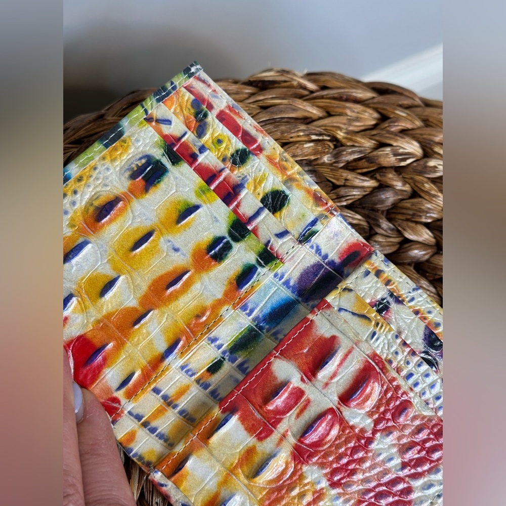 BRAHMIN Celebrate Melbourne Small Veronica wallet multi color - Picture 4 of 10